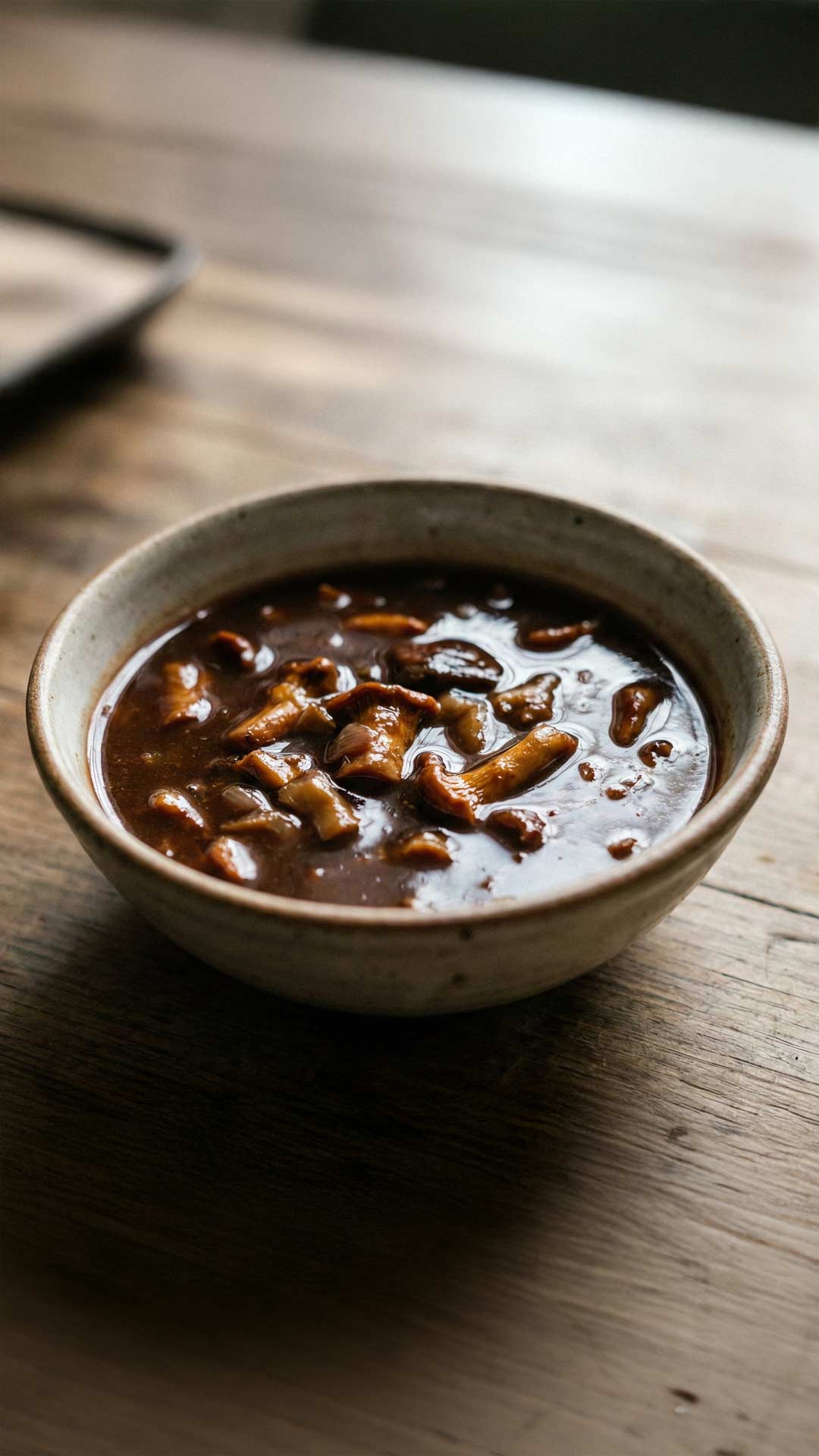Sauce chasseur au vin rouge et champignons mobile