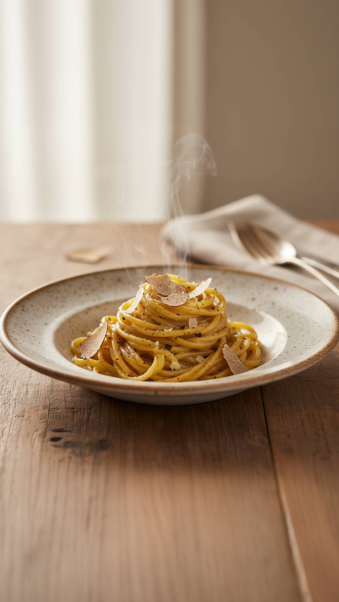 Tagliatelles à la Truffe mobile