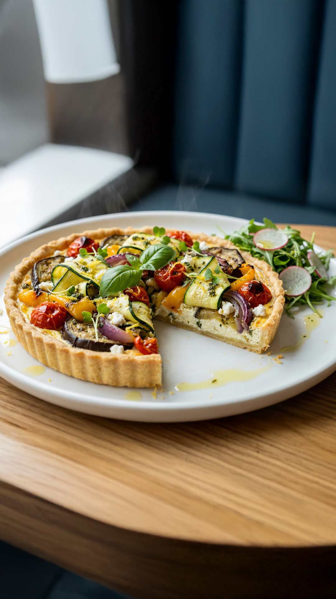 Tarte aux légumes mobile