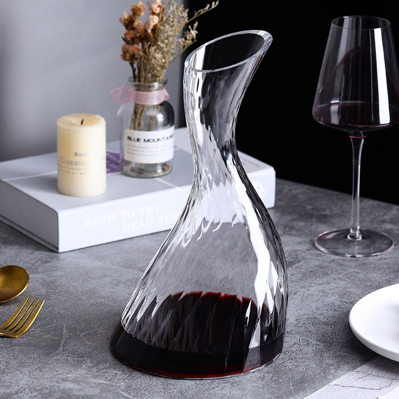 carafe à vin contemporaine démonstration