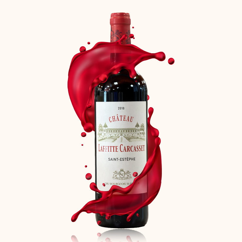 Château Laffitte Carcasset Saint-Estèphe bouteille