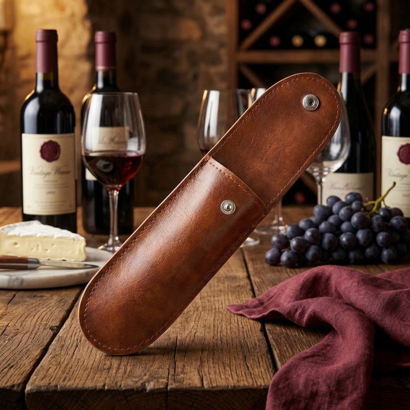 Etui tire bouchon décor