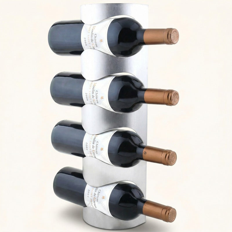 Porte bouteille de vin mural