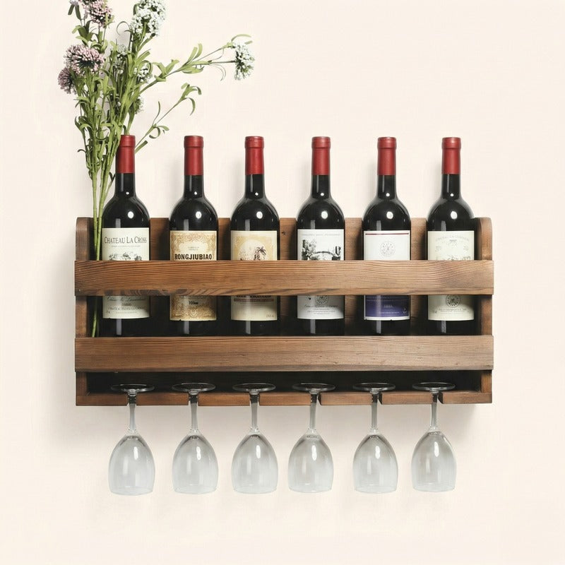 Porte verre et bouteille