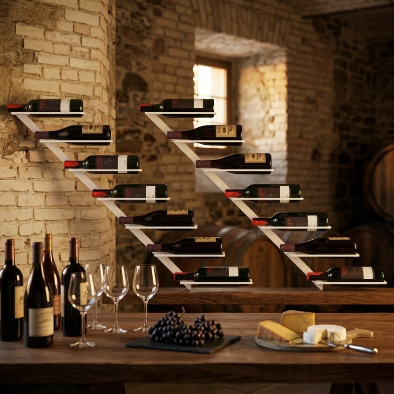 Range bouteille décor