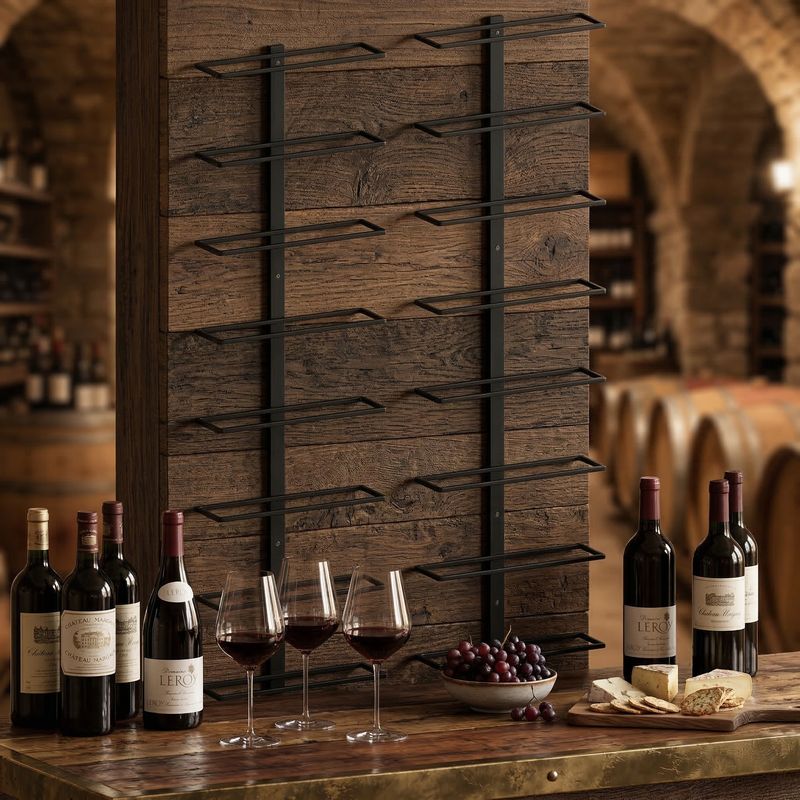 Range bouteille décor