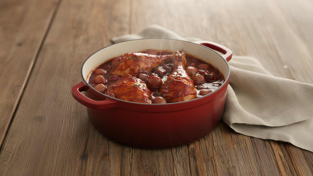 recette poulet au vin rouge mobile